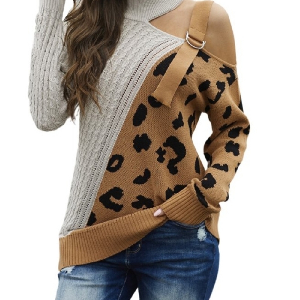 Leopard Print Sweater